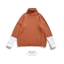 Áo len cổ lọ cao cổ mùa xuân của BJHG áo cardigan nam Cặp đôi áo len