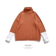 Áo len cổ lọ cao cổ mùa xuân của BJHG áo cardigan nam
