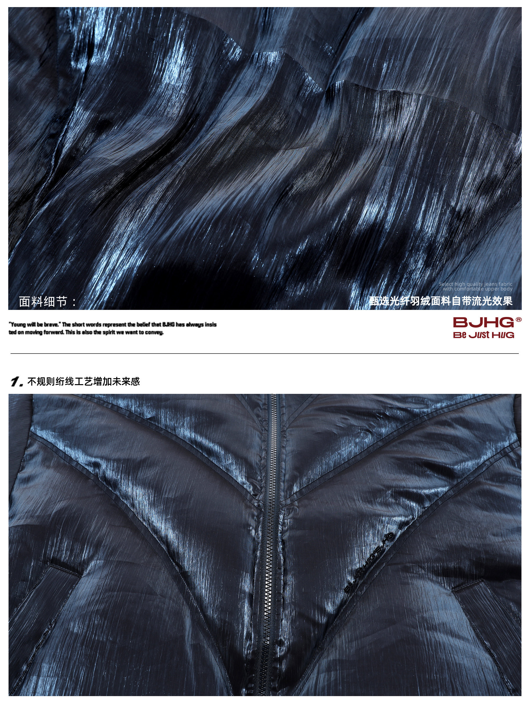 Bjhg Reckless Retro Style down Jacket for Men and Women, Winter American-Style Cold-Proof Thickened down Jacket for Women