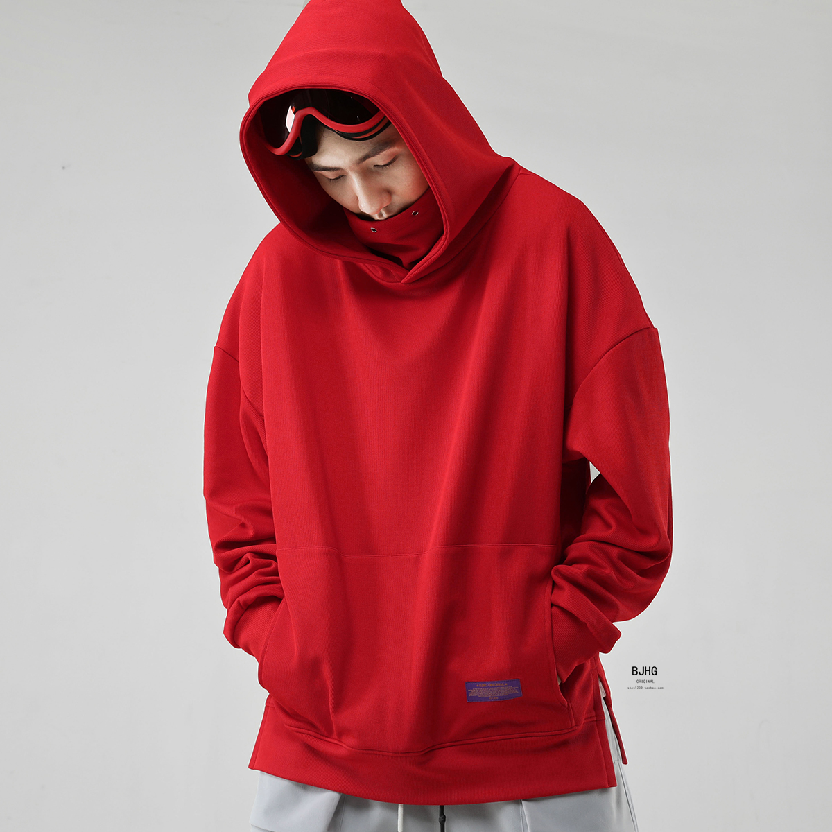Sweatshirt homme BJHG en Coton - Ref 3127249 Image 3