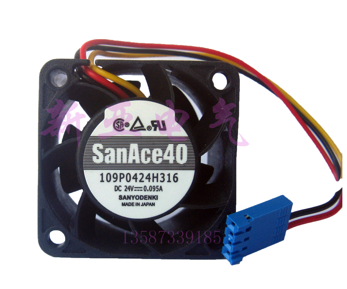Sanyang Fan 109P0424H316 H302 24V 0095 A 4028 Siemens NCU detection ventilator