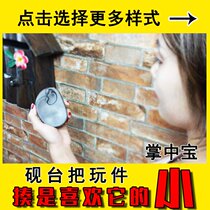 Writing brush calligraphy inkstone small mini inkstone Chengyan writing four treasures Palm treasure small letter writing scrip sketching play