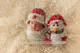 Christmas newborn full moon children red five-pointed star Lei Feng hat snowman theme photo props hat doll