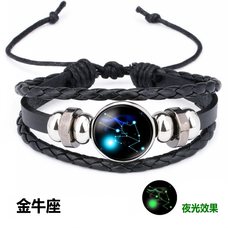 Vòng đeo tay chòm sao dạ quang có thể điều chỉnh đôi nam nữ trang sức vòng đeo tay huỳnh quang đầy sao để gửi cho sinh viên món quà sinh nhật sáng tạo vòng tay trơn vàng 18k