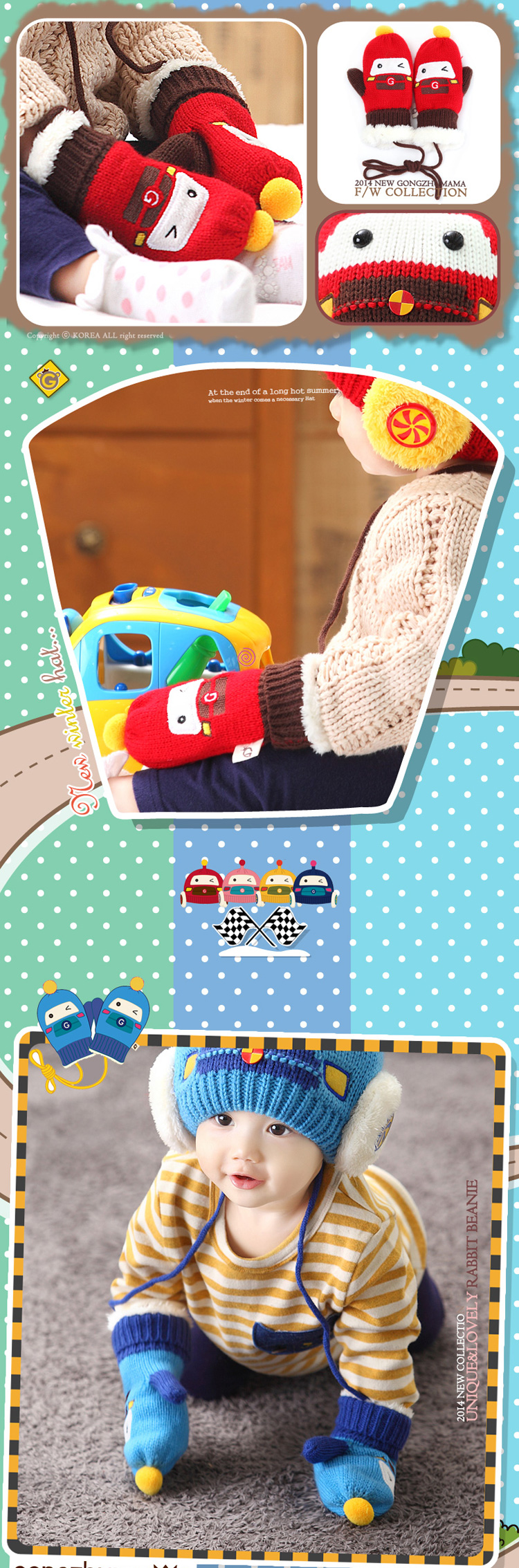 Gants pour enfants en de laine - Ref 2145865 Image 13