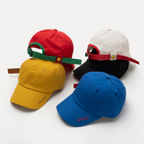 Children Hat Summer Boy Han Edition 100 Hitch Baseball Cap Spring Autumn Season Girl Sun Protection Sun Protection Thin Duck Tongue Cap Tide