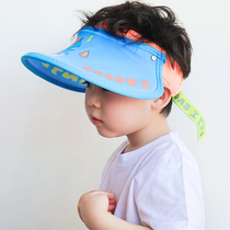 Child Hats Spring Summer Girls Sunscreen Hood Boy Sun Hat Empty Tophat Large Eaves Cartoon Baby Cool Hat