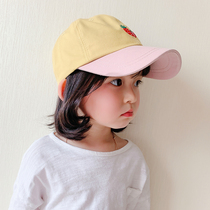 Child Hat Summer Baby Thin boy Duck Tongue Cap Sunhat Han Version Spring Autumn Season Girl Sunscreen Baseball Cap