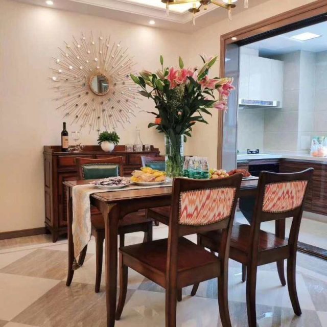 St. Tisburg Mercedes 106# Bench Table Dining Chair(1 4)