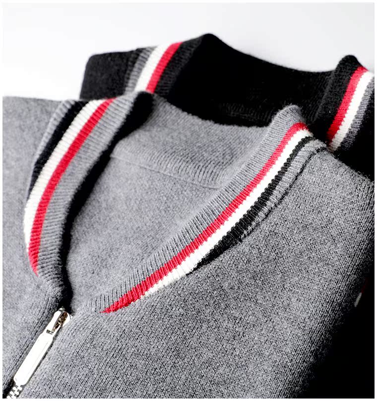 臻 ~ Áo len len nam cao cấp mới + len cashmere mềm mại và thoải mái - Áo len Cashmere bộ nỉ nam