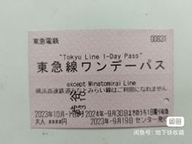 Keikyu Electric Railway one-way ticket