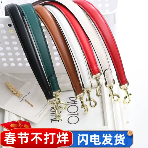 Коричневый аксессуар для сумки, черная портативная барсетка, сумка подмышку, бретели на одно плечо, из натуральной кожи