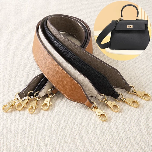 Совместимые сменные бретели, кожаная сумка подмышку, аксессуар на одно плечо