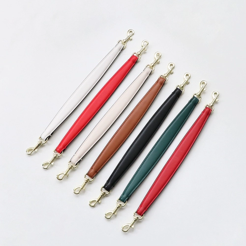 Коричневый аксессуар для сумки, черная портативная барсетка, сумка подмышку, бретели на одно плечо, из натуральной кожи