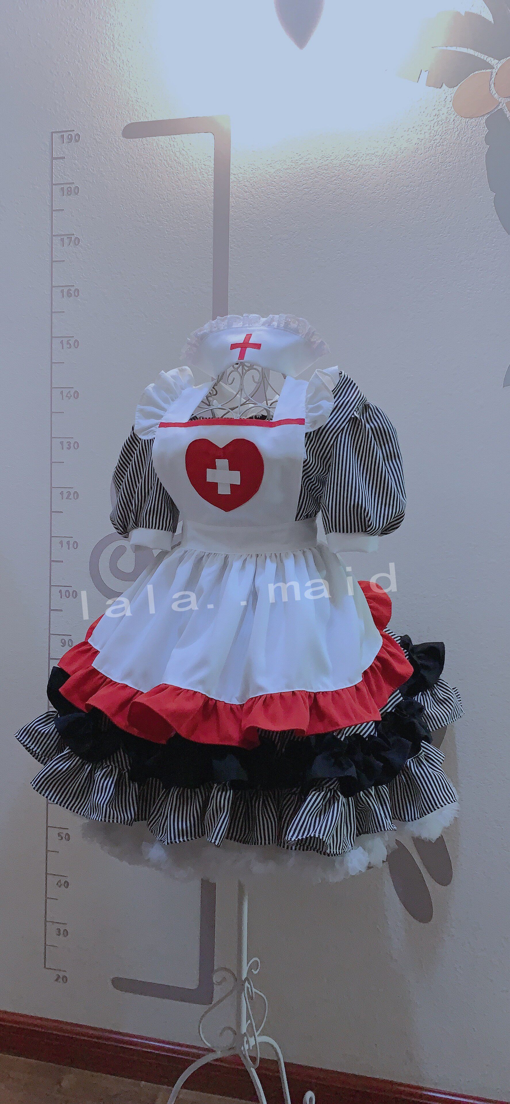 Halloween 2023 Original Nurse Maid Packed Sweet Cute Table Tour Cosplay Animation Womens