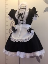 Maid outfit black and white six-piece set anime cosplay womens cute maid cos costume dress lolita