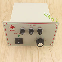 토크 모터 컨트롤러 YTC-10A 삼상 380V 모터 속도 조절기 토크 다이얼 되감기 스위치 박스