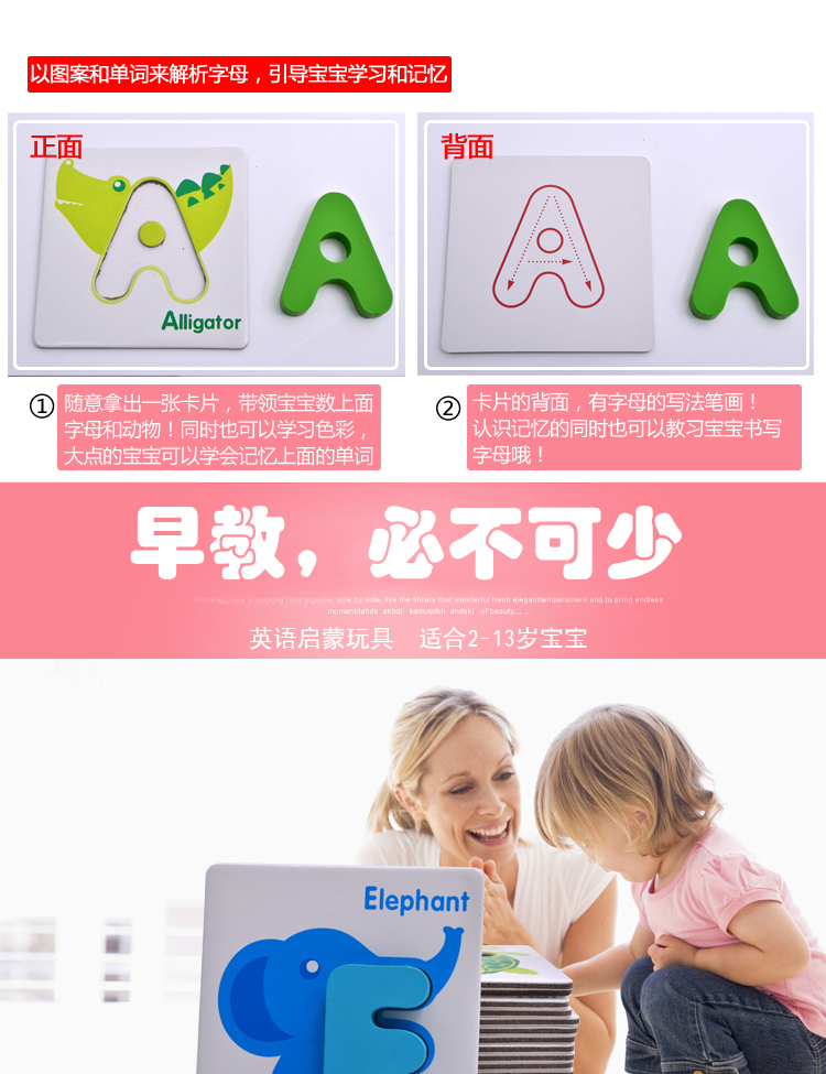 Thẻ kỹ thuật số của trẻ em nhìn vào bức tranh để nhận ra số thẻ cặp bé mẫu giáo khai sáng câu đố học tập đồ chơi thẻ giáo dục sớm - Đồ chơi giáo dục sớm / robot ô tô đồ chơi trẻ em