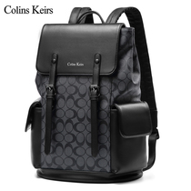 Collins Keirs anti-theft backpack men waterproof large capacity business leisure travel 15 6 inch computer backpack