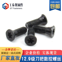 CNC turning tool arbor screw 12 class 9 countersunk head screw accessories Tool plate tool handle tool blade plum blossom small screw