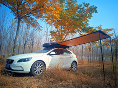 Палатка автомобильная 两厢车侧帐三厢车车边帐户外侧篷suv小型遮阳帐篷防晒野营汽车用