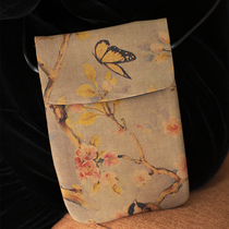 Handmade mobile phone slanted satchel by heart business Double 11 large pro-gift scented cloud yarn