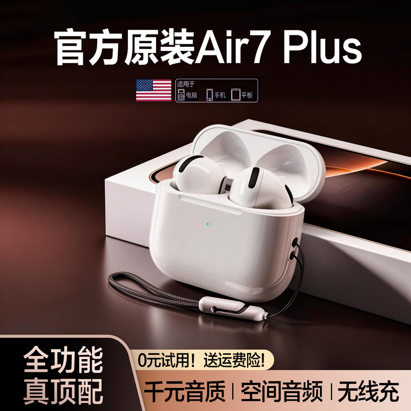 2026 New Model Huaqiangbei Headphones Bluetooth Wireless Semi-In-Ear Sports Earbuds High-Quality Sound for Women, Comfortable for Long Wear Without Pain