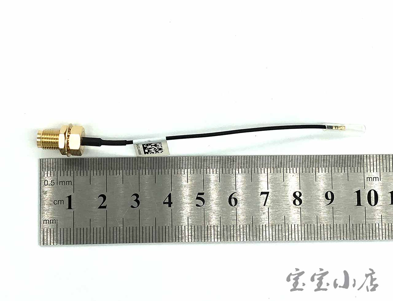 Lenovo ANTENNA LS H110 80mm nor M.2 RF Cable 2.4G fru:00XJ061高增益wifi天线配套SMA转接线模块数传全向天线IPEX 联想 TS P720 920 520工作站