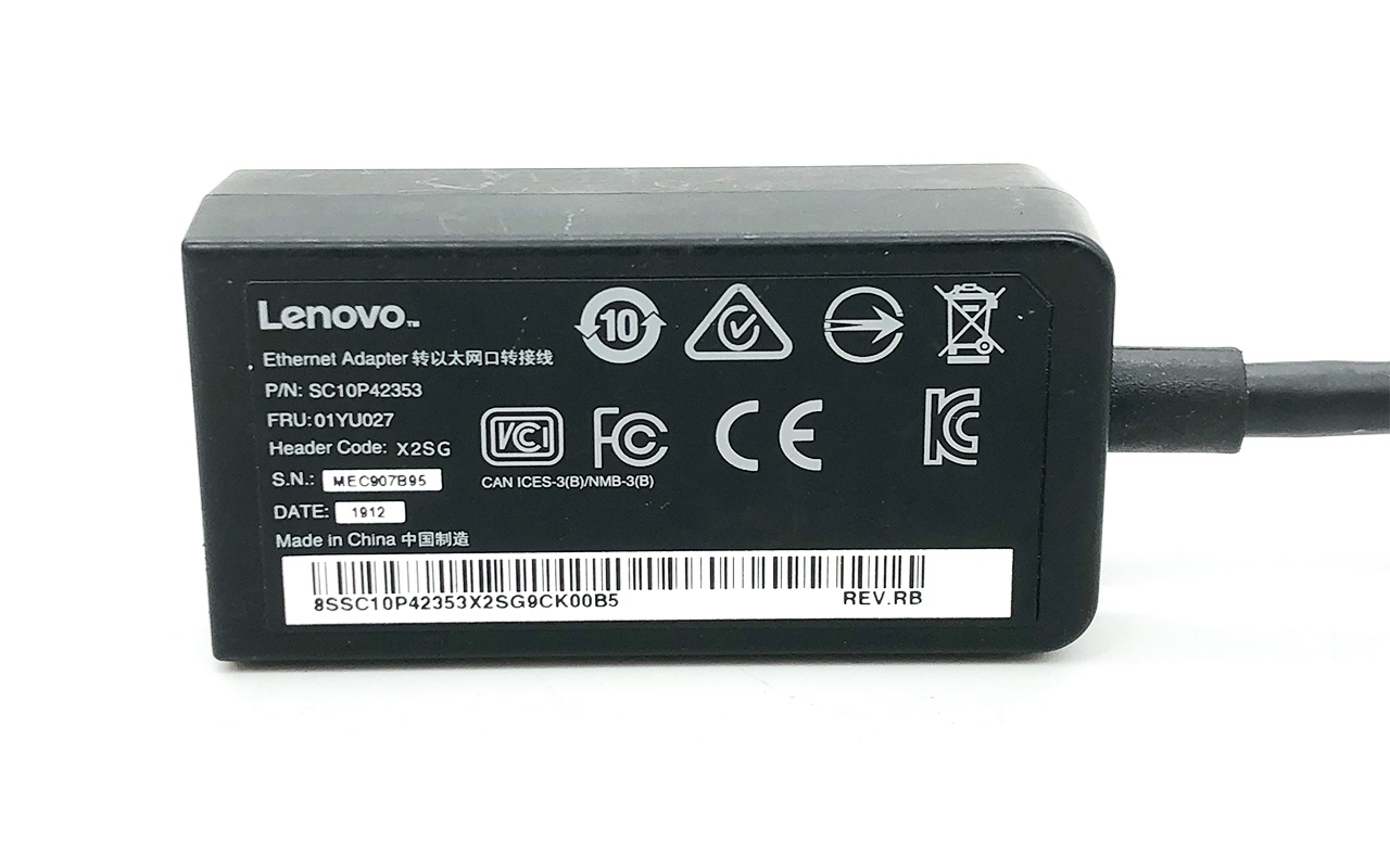 Lenovo Ethernet Adapter 转以太网口转接线 SC10P42353 FRU 01YU027 兼容FRU：01YU028 01LX672 01LX667 01LX670 01LX671 01YU027 01YU031 01YU029 01YU030 01LX668 01LX669