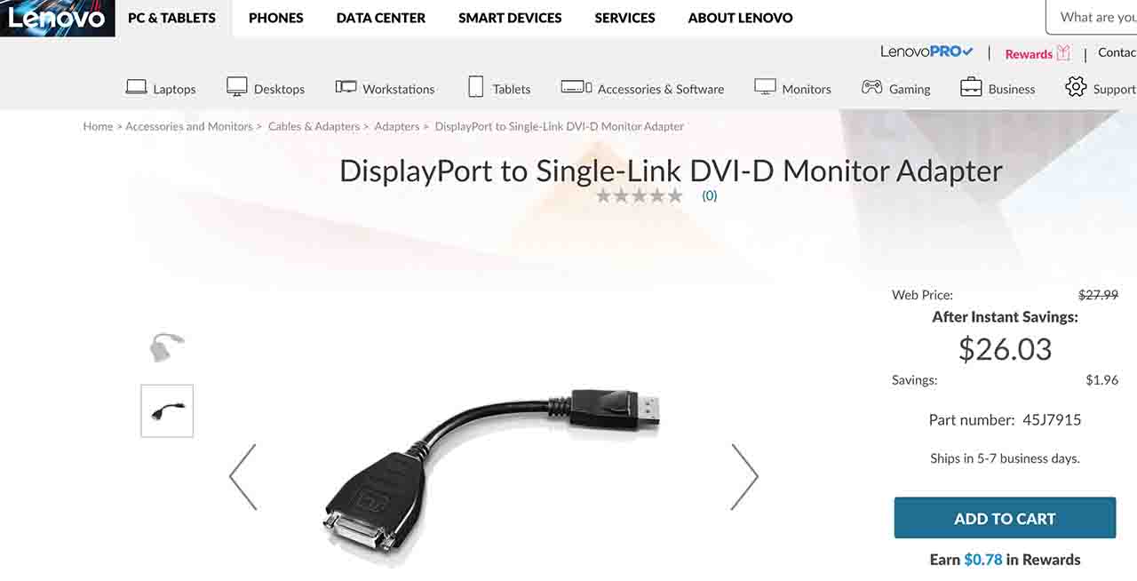 联想Displayport转dvi-d dp TO dvi转接线to转接头母25cm高清1920 x 1200 WUXGA 00XJ087 45J7915 43N9160