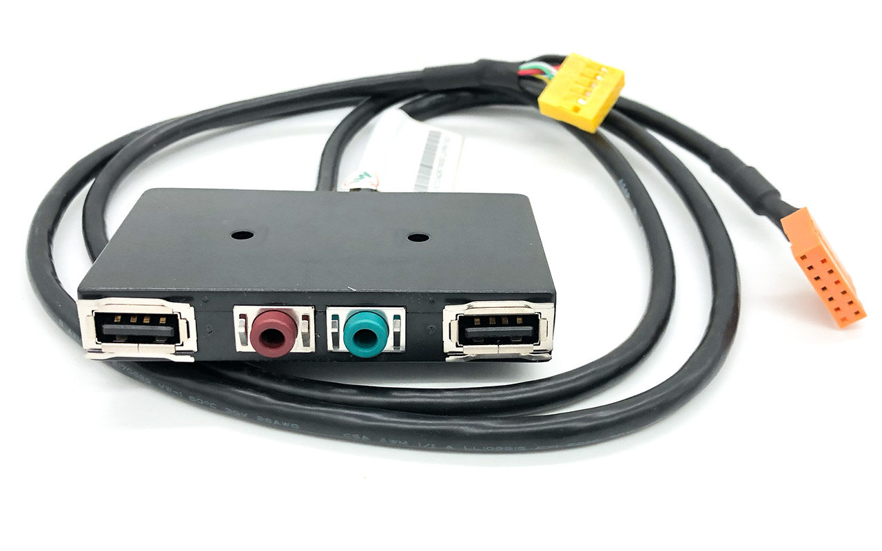 IBM Lenovo ThinkCentre M75e A70 FRU 54Y9907 Front I/O cable 接口排线左右音频小板