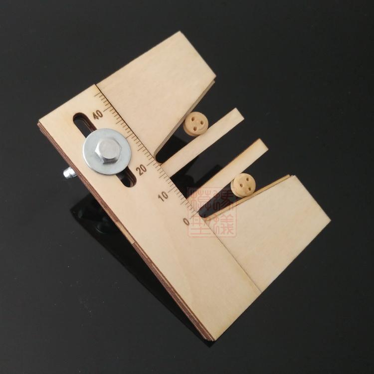 Ant model-three-eye pulley mooring auxiliary-wooden classical sailing model special production auxiliary tools