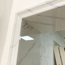  Stone-plastic door cover edge line Door hole door frame border waist line Imitation marble grain balcony passageway decoration line