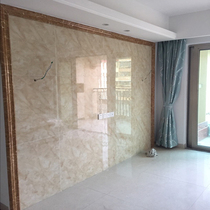  Imitation marble TV background wall border decorative lines Door cover package edge line Door frame cover Stone plastic tile artificial stone