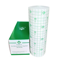 Soft spunlace non-woven tape breathable wound plaster patch waist and abdomen wide Tianzhi Sanfu acupoint patch 20CM*10M