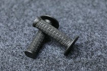 A pair of horned dragon light bee comfort grips