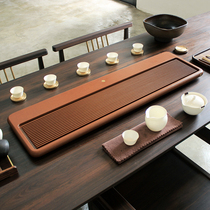  Bakelite tea tray German Bakelite tea table Kung Fu tea set Household simple drainage tea sea rectangular Japanese style