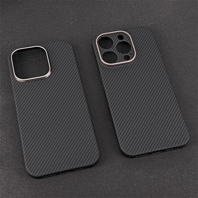 Magnetic Lightweight 15, 15 Plus, 15 Pro, 15 Pro Max Carbon Fiber iPhone Case