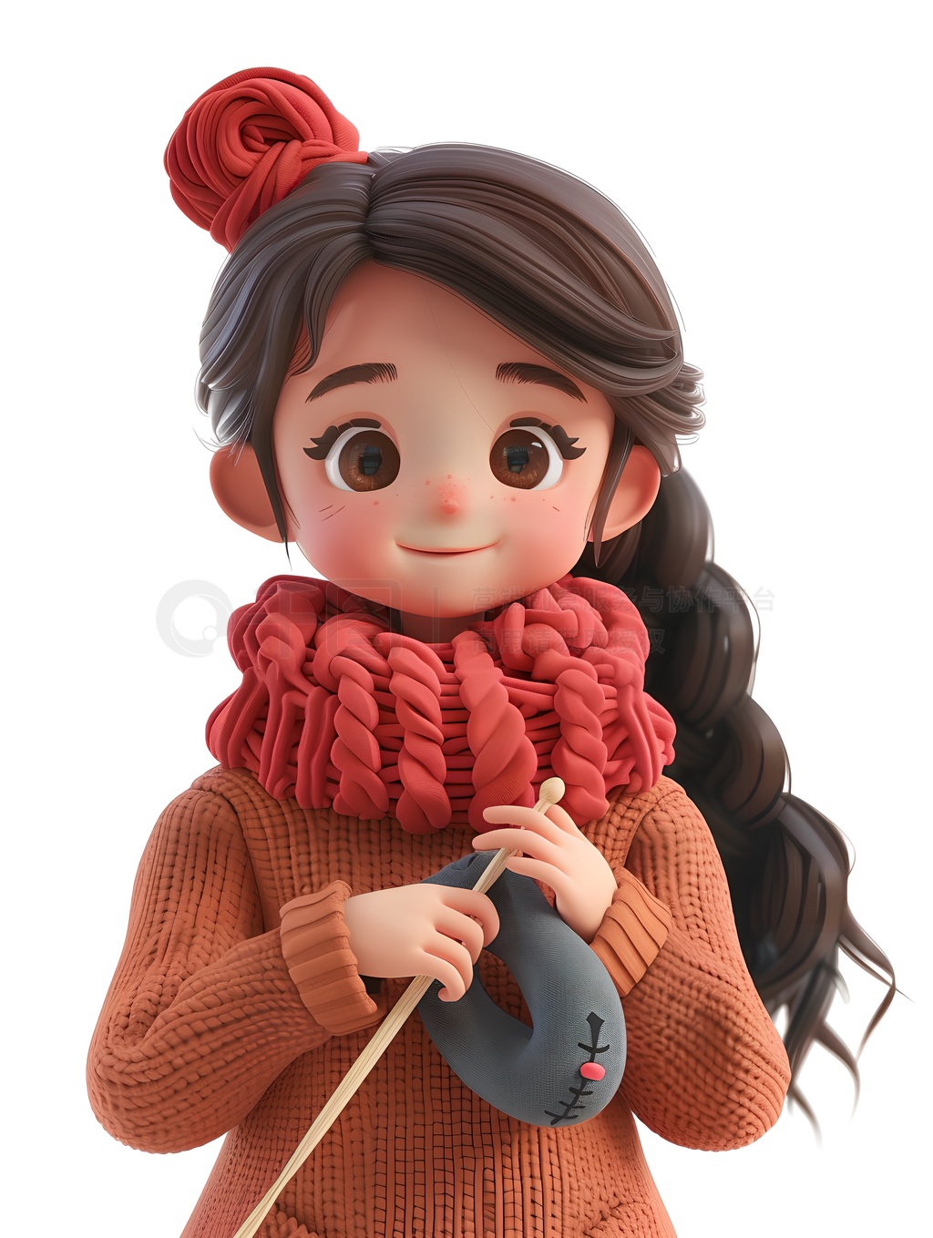 Knitting私人定制的LOGO
