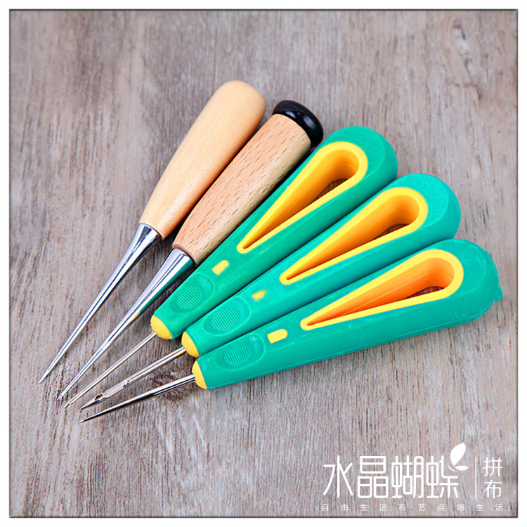 Dụng cụ cầm tay DIY gỗ công cụ xử lý dùi dùi nhựa xử lý móc dùi đấm có thể thay thế công tác khoan - Công cụ & vật liệu may DIY chỉ khâu