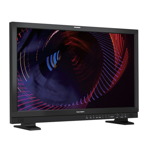 Konvision KUM-3120S 32인치 12G-SDI8K 모니터, 국내 최초 OLED