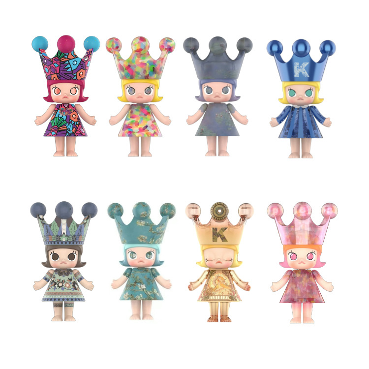 Popmart Royal Molly蜷川美林穆夏莫奈 Crown Princess Big Doll Trendy Toy