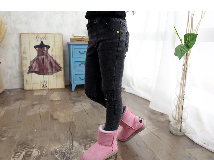 Pantalon fille en toile - Ref 2062049 Image 11