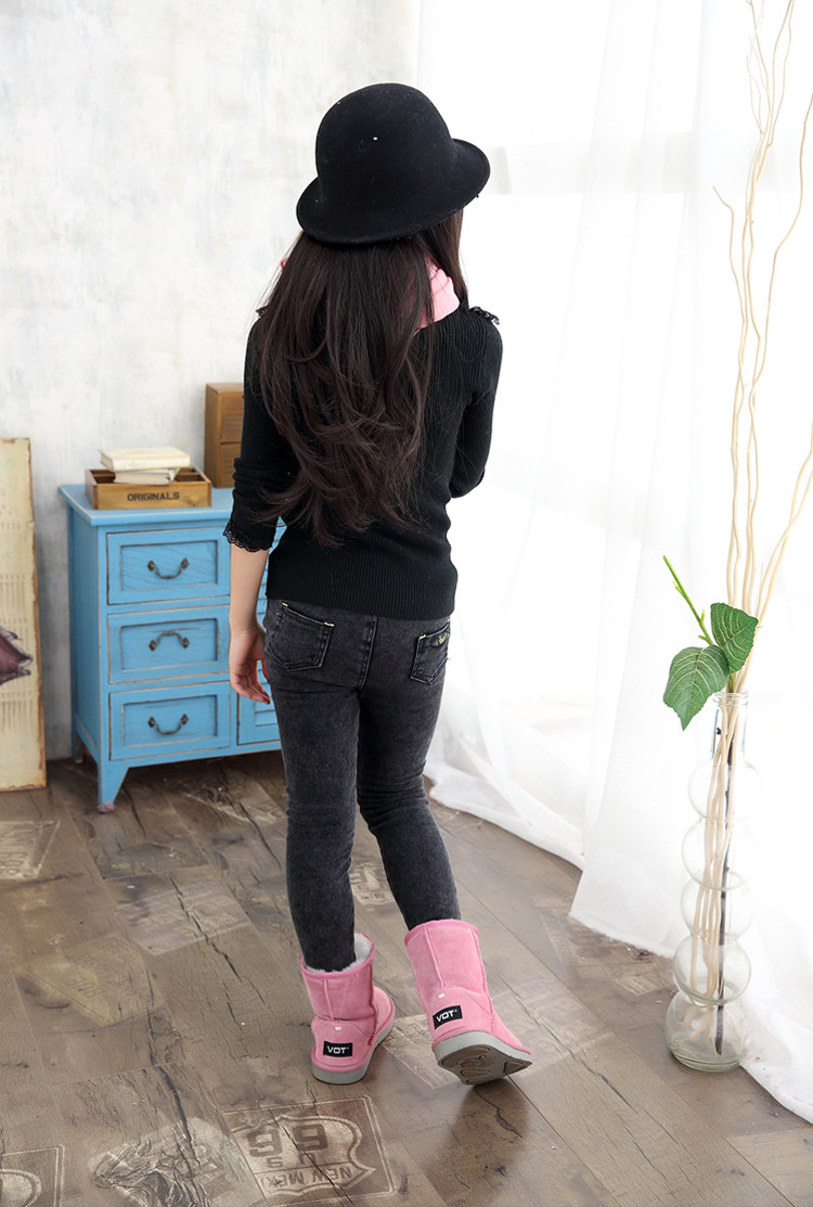 Pantalon fille en toile - Ref 2062049 Image 16