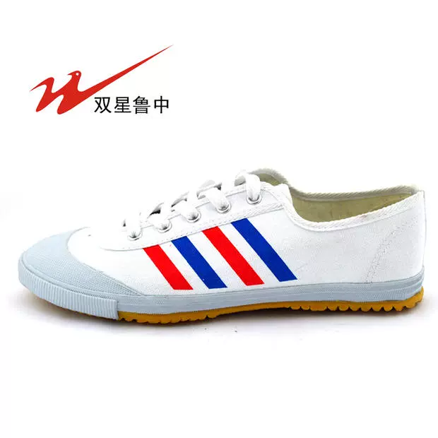 Đôi sao bóng chuyền giày trắng sneakers breathable giày vải không trượt gân dưới buổi sáng đào tạo giày sinh viên kiểm tra cơ thể theo dõi và lĩnh vực giày giày the thao nike