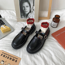 Japanese jk small leather shoes female students Korean version Joker retro British Lolita uniform 2021 summer thin single shoes