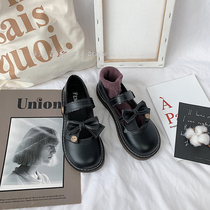 Small Leather Shoes Woman 2022 Summer New Fashion Network Day of the Womens Department Soft Sister Retro 100 Lap Loretta Single Shoe Tide