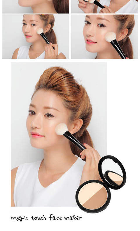 Hàn Quốc chính hãng stylenanda 3CE năng lực sửa chữa hai màu bột bóng mũi, tằm nằm, phấn highlight highlight mắt