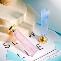 Fire paint seal resin pink blue handle cute small clear INS Wind retro seal wax seal hot paint accessories