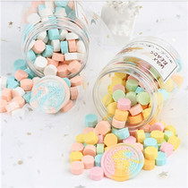 Fire paint seal accessories fire paint wax mixed color metallic color envelope sealing invitation seal 130 grain box color